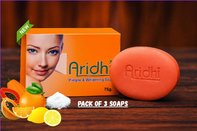 aridhi Pimple And Whitening Ayurvedic soap(3 x 75 g)