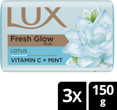 LUX FRESH GLOW SOAP(3 x 150 g)