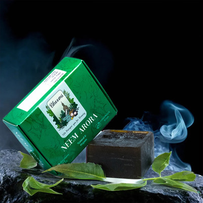 BHOOMI HERBAL INDIA NEEM ARORA HANDMADE SOAP(3 x 140 g)