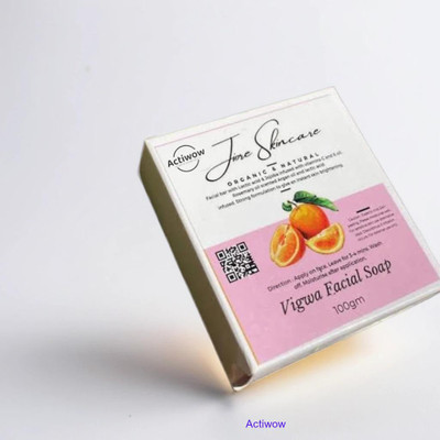 ACTIWOW Jiore Vigwa Skin Whitening Soap for Radiant & Clear Skin(100 g)