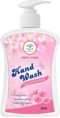 SAPI'S Rose Handwash Soap 250ml, Pack of 1, Hygienic and Best for Germ Cleaning(250 g)