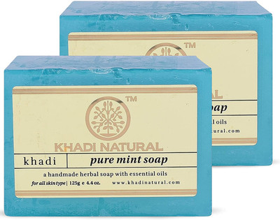 KHADI NATURAL mint soap(2 x 125 g)