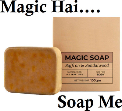 Sheny Nourishing Handmade Soap Saffron Magic Soaps For Bath(100 g)
