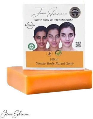 ACTIWOW Jiore Soap Glowing Coconut Oil for Even Skin Tone(100 g)
