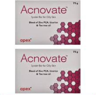 Acnovate Soap(2 x 75 g)