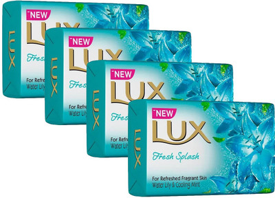 LUX Fresh Splash Bathing Soap(4 x 100 g)