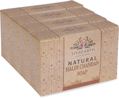 Siya Natural Handmade Haldichandan Soap(4 x 100 g)