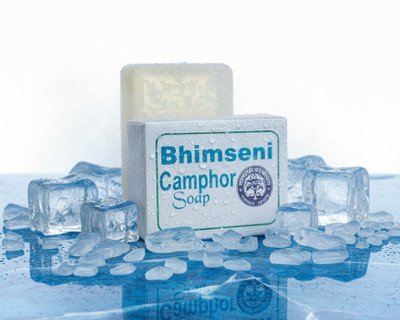 Bhimseni Karyalay Bhimseni Camphor Bath Soap (Glycerin gel bar) 120g. x 2(2 x 60 g)