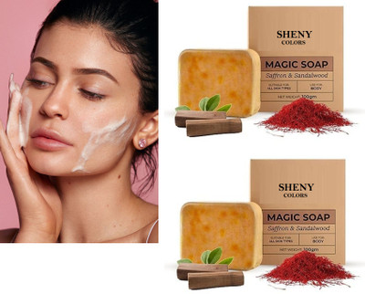SHENY COLORS Magic Anti-Acne Soap For Acne skin & Blemishes(2 x 150 g)