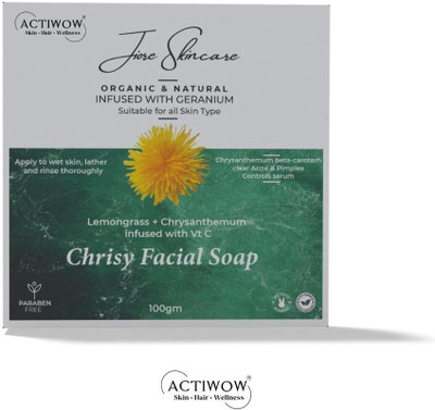 ACTIWOW Jiore Chrisy Soap Soothing Orange Peel for Youthful Glow(100 g)