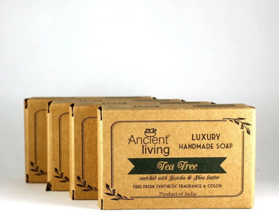 Ancient Living Tea tree Luxury Handmade Soap(4 x 100 g)