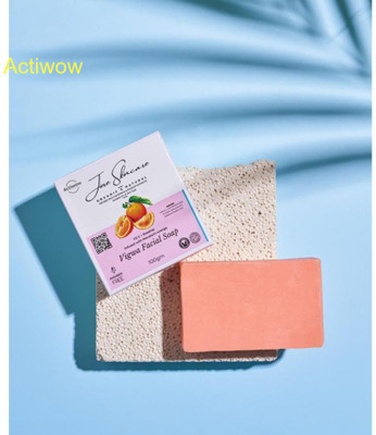 ACTIWOW Jiore Skincare Vigwa Face Whitening Soap with Argan Oil & Lactic Acid Pack of 2(2 x 100 g)