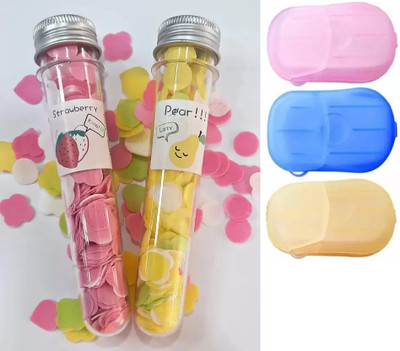 YTM Pack od 5 Soap Paper Travel Hand Washing Box(5 x 20 g)