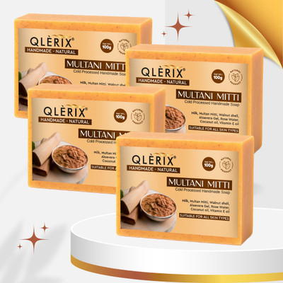 QLERIX QL_MULTANI_MITTI_SOAP_PACK 4(4 x 100 g)