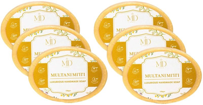 MD COSMETIC Multani Mitti Soap_6(6 x 16.67 g)