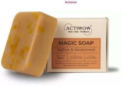 ACTIWOW Magic Soap Anti-Dullness Bar with Citrus Zest(100 g)