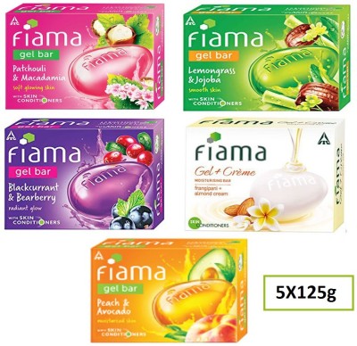 FIAMA Celebration Pack Gel Bar (5X125g)(5 x 125 g)