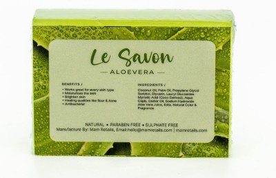 LE SAVON Handmade Aloe vera Soap(100 g)