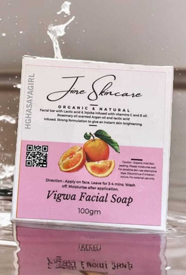 SINOK Jiore Vigwa Facial Soap FOR PIGMENTATION,DARKSPOT, ACNE.INSTANT GLOWING. j(100 g)