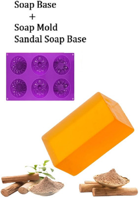 GEUTIERL SANDAL SOAP BASE + SOAP MOLD(500 g)