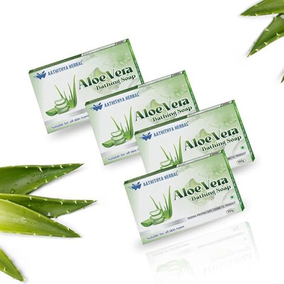 ayushdhara ALOEVERA SOAP(4 x 25 g)