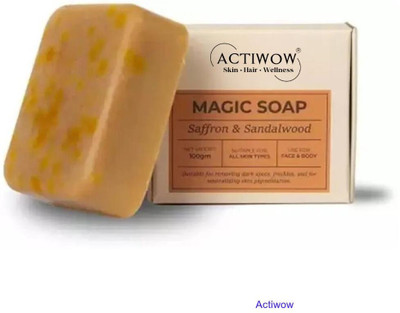 ACTIWOW Magic Soap Cooling Aloe Bar for Post-Sun Care and Hydration(100 g)