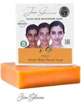 ACTIWOW Jiore Soap Organic Turmeric for Skin Detox(100 g)