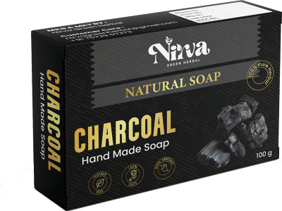 Nirva Green Herbal Charcoal Handmade Natural Soap 100 g(100 g)