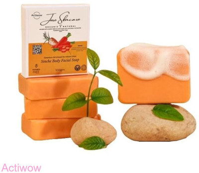 ACTIWOW Jiore Skincare Sinche Body Soap with Rose & Geranium Extract Combo Set(2 x 100 g)
