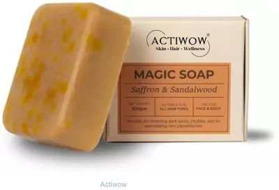 ACTIWOW Magic Soap Anti-Sweat Bar with Cooling Herbal Blend(100 g)