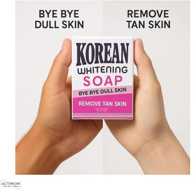 ACTIWOW Korean Soap for Spotless Glow Whitening Care(100 g)