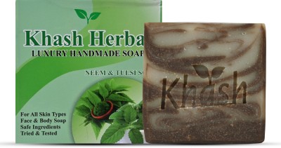 Khash Herbal Neem & Tulsi Soap(4 x 124 g)