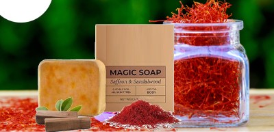 PERLENTE sandalwood and safflon best skin glowing soap(150 g)