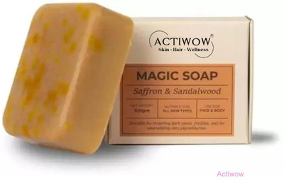 ACTIWOW Magic Soap Natural Dew Bar with Hydrating Herbal Extracts(100 g)