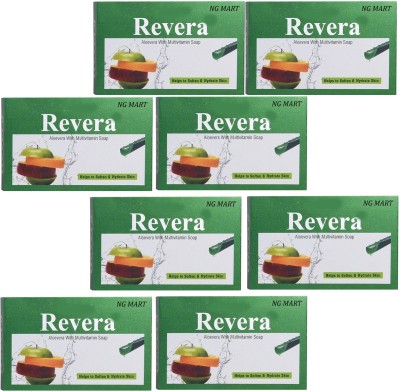 NG MART NG REVERA ALOEVERA NEEM SOAP PACK OF - 8(8 x 75 g)