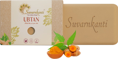 Suvarnkanti Ubtan Soap for Face & Body-with Original 21 Active Ingredients (PACK OF 1)(100 g)