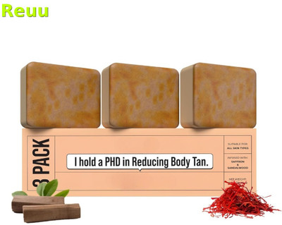 Reuu Bg Soaps Sandalwood & Saffron Magic Soaps For Bath(3 x 33.33 g)