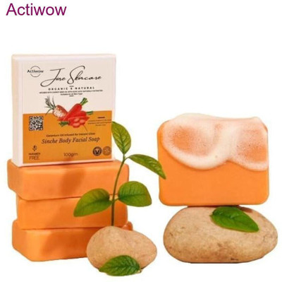 ACTIWOW Jiore Skincare Sinche Body Soap with Eucalyptus & Mint Combo Set(2 x 100 g)