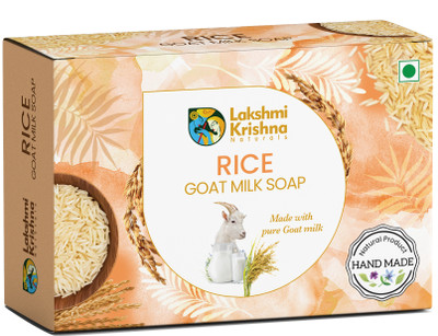 Lakshmi Krishna Goat Milk Rice Soap(100 g)