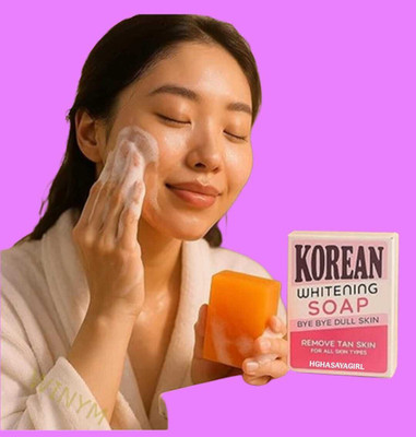 HGHASAYAGIRL Korean Whitening Soap for Glowing Tan-Free Skin 13(100 g)