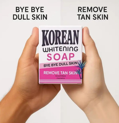 SmoothWave Cosmetics Korean Beauty Whitening Soap – Tan Out, Glow In Formula-213(2 x 50 g)
