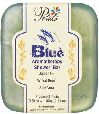 Petals Blue Aromatherapy Shower Bar(3 x 100 g)