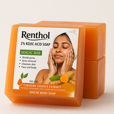Renthol Jiore Skincare Sinche Body Soap – Natural & Nourishing(2 x 100 g)