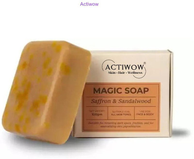 ACTIWOW Magic Soap Insta Fresh Bar with Mint and Eucalyptus(100 g)