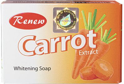 RENEW Carrot Extract Skin Whitening Soap(135 g)