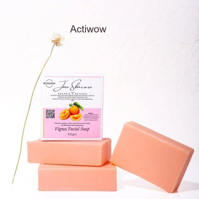 ACTIWOW Jiore Skincare Vigwa Face Whitening Soap with Vitamin E & Lactic Acid jIORE90(100 g)