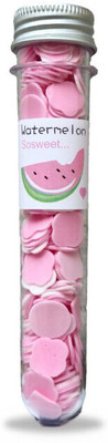 Cursive Fruits Flavor Travel Soft Paper Soap Flower & Heart Design Tube Shape Bottle 15g(15 g)