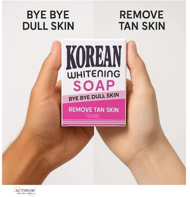 ACTIWOW Korean Soap Herbal Glow Whitening Essence(100 g)