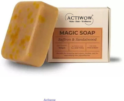 ACTIWOW Magic Soap Sweet Skin Bar with Floral Extracts and Moisture Boost(100 g)