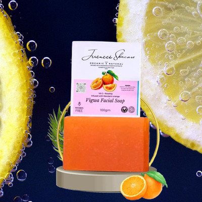 Lucacci Jiore Skincare Sinche Body Soap with Fresh Orange & Mint(100 g)